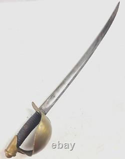 Antique Original M1860 U. S. Navy, Sword, Cutlass Dated 1861 Ames