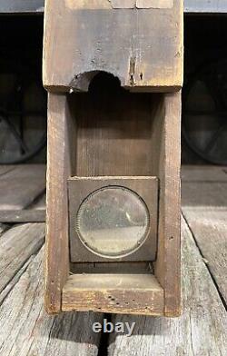 Antique Primitive Early Civil War WWI Wood Trench Scope Periscope WOODEN