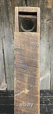 Antique Primitive Early Civil War WWI Wood Trench Scope Periscope WOODEN