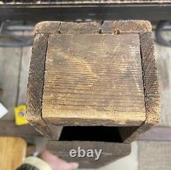 Antique Primitive Early Civil War WWI Wood Trench Scope Periscope WOODEN