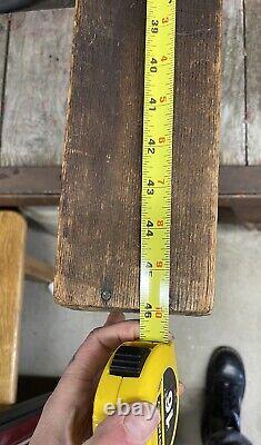 Antique Primitive Early Civil War WWI Wood Trench Scope Periscope WOODEN