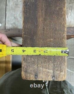 Antique Primitive Early Civil War WWI Wood Trench Scope Periscope WOODEN