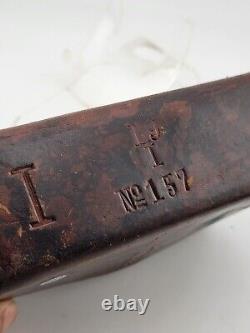 Antique Super Rare Civil War Era gun Cleaning Case Stamped I9 / I / No. 157