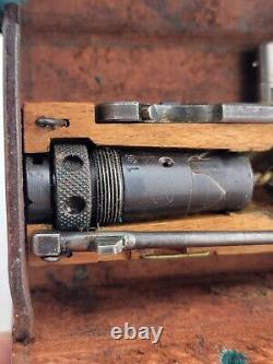 Antique Super Rare Civil War Era gun Cleaning Case Stamped I9 / I / No. 157