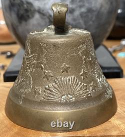 Antique US Army Camel Corps (1855-1866) Brass Eagle & Stars Bell