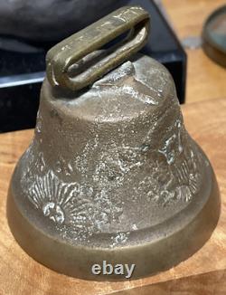Antique US Army Camel Corps (1855-1866) Brass Eagle & Stars Bell
