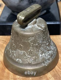 Antique US Army Camel Corps (1855-1866) Brass Eagle & Stars Bell