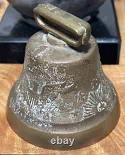 Antique US Army Camel Corps (1855-1866) Brass Eagle & Stars Bell