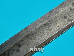 Antique US Civil War French Import Foot Officer's Engraved Battle Used Sword