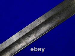 Antique US Civil War Model 1850 Engraved Foot Officer's Sword