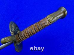 Antique US Civil War Model 1850 Engraved Foot Officer's Sword