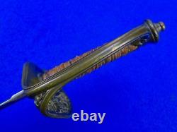 Antique US Civil War Model 1850 Engraved Foot Officer's Sword
