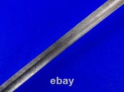 Antique US Civil War Model 1850 Engraved Foot Officer's Sword