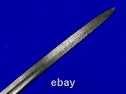 Antique US Civil War Model 1850 Engraved Foot Officer's Sword