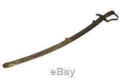 Antique US Civil War N. Starr Model 1812 Cavalry Sword with Scabbard (2)