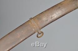 Antique US Civil War N. Starr Model 1812 Cavalry Sword with Scabbard (2)