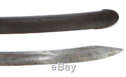 Antique US Civil War N. Starr Model 1818 Cavalry Sword with Scabbard