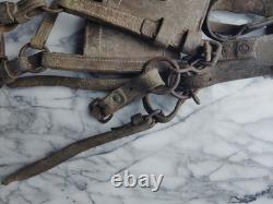 Antique US Military Horse Bridal 1800s civil war era union