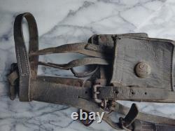Antique US Military Horse Bridal 1800s civil war era union