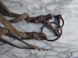 Antique US Military Horse Bridal 1800s civil war era union