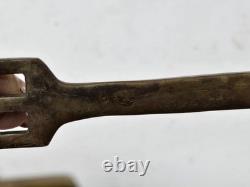 Antique U. S. Cavalry Spurs With Strap Pre WWI Civil War Era Military Spurs