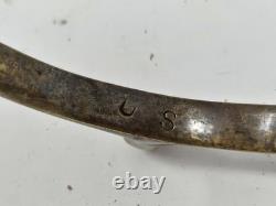 Antique U. S. Cavalry Spurs With Strap Pre WWI Civil War Era Military Spurs