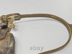 Antique U. S. Cavalry Spurs With Strap Pre WWI Civil War Era Military Spurs