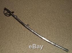 Antique U. S. Civil War M1860 Cavalry Saber Sword Ames Mfg Co. Chicopee Mass