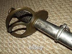 Antique U. S. Civil War M1860 Cavalry Saber Sword Ames Mfg Co. Chicopee Mass