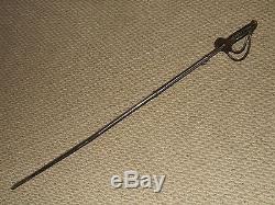 Antique U. S. Civil War M1860 Cavalry Saber Sword Ames Mfg Co. Chicopee Mass