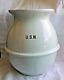 Antique Us Navy CIVIL War Era Porcelain Waste Water Slop Jar Original