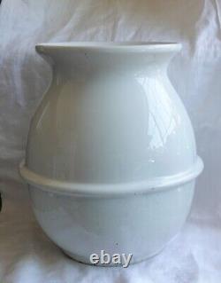 Antique Us Navy CIVIL War Era Porcelain Waste Water Slop Jar Original