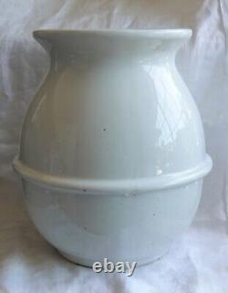 Antique Us Navy CIVIL War Era Porcelain Waste Water Slop Jar Original