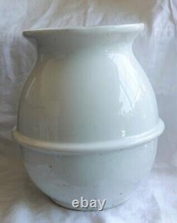 Antique Us Navy CIVIL War Era Porcelain Waste Water Slop Jar Original