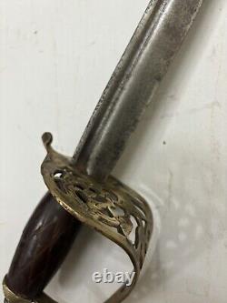 Antique Vintage US CIVIL WAR SWORD SABER Old Rare Collectible 38
