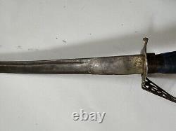 Antique Vintage US Civil War Saber Sword Rare Collectible, 38 inches