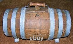 Antique Wood CIVIL War Naval Ambulance Water Whiskey Keg Barrel