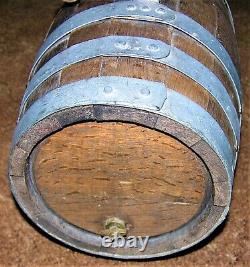 Antique Wood CIVIL War Naval Ambulance Water Whiskey Keg Barrel