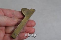 Antique brass/steel fleam blood letting surgical Civil War Era 19th original