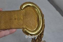 Antique epaulets epaulette w box Civil War uniform gold bullion 19th original