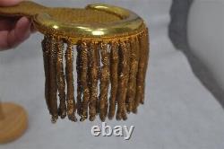 Antique epaulets epaulette w box Civil War uniform gold bullion 19th original