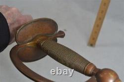 Antique sword Civil War marked dated US JH 1862 very good 39 in original