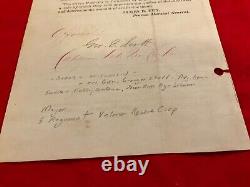 Ar 13 CIVIL War Lincoln Calls For Troops New Jersey 1864 Provost General Quota
