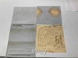 Arkansas CIVIL War Csa Documents Lot 4 Pocahontas Montgomery Rapps Barron Helena