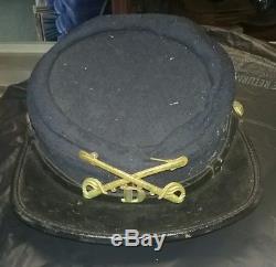 Authentic 1884 Indian Wars Union Soldiers Hat GF Foster Son & Co. Post Civil War