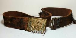 Authentic U. S. Army Civil War Model 1859 Foot Artillery Belt And Buckle