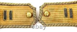 Awesome Fresh To Market CIVIL War Artillery Officer Epaulets & Insignia