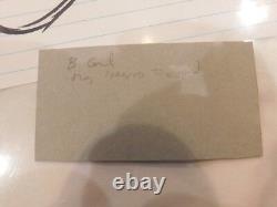 BREVET GEN G L Andrews Civil War Colored Troops Card Signed Col 25th Inf Gen #60