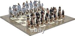 Battle of Gettysburg Chessmen & Superior Chess Board