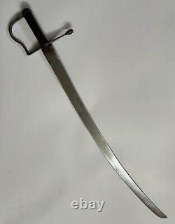 Beautiful Antique Vintage Wood French Style Sword Handcrafted Rare Collectible
